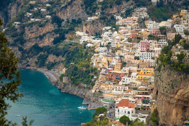 Scenic Route from Naples to Positano